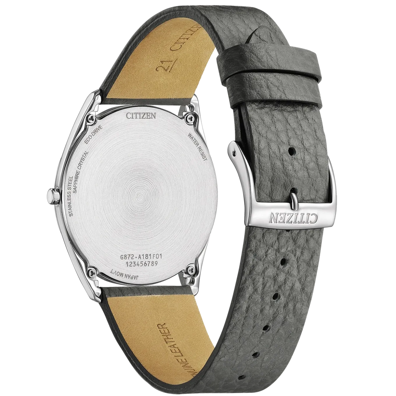 AR3120-24L Eco-Drive Suratto Herren Leder | blau