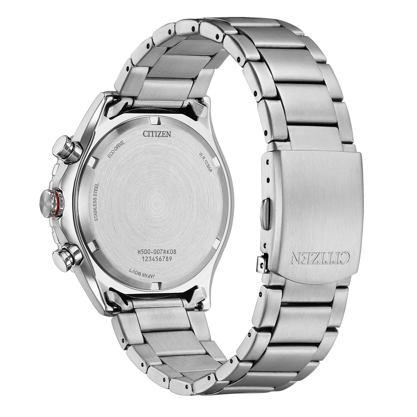 AT2566-88E Eco-Drive Herren Edelstahl | schwarz | ø 43mm