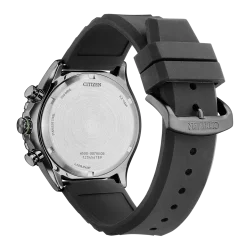 AT2565-05E                                        Eco-Drive                                        Herren Silikon | schwarz | ø 43mm