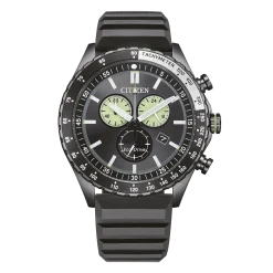 AT2565-05E                                        Eco-Drive                                        Herren Silikon | schwarz | ø 43mm
