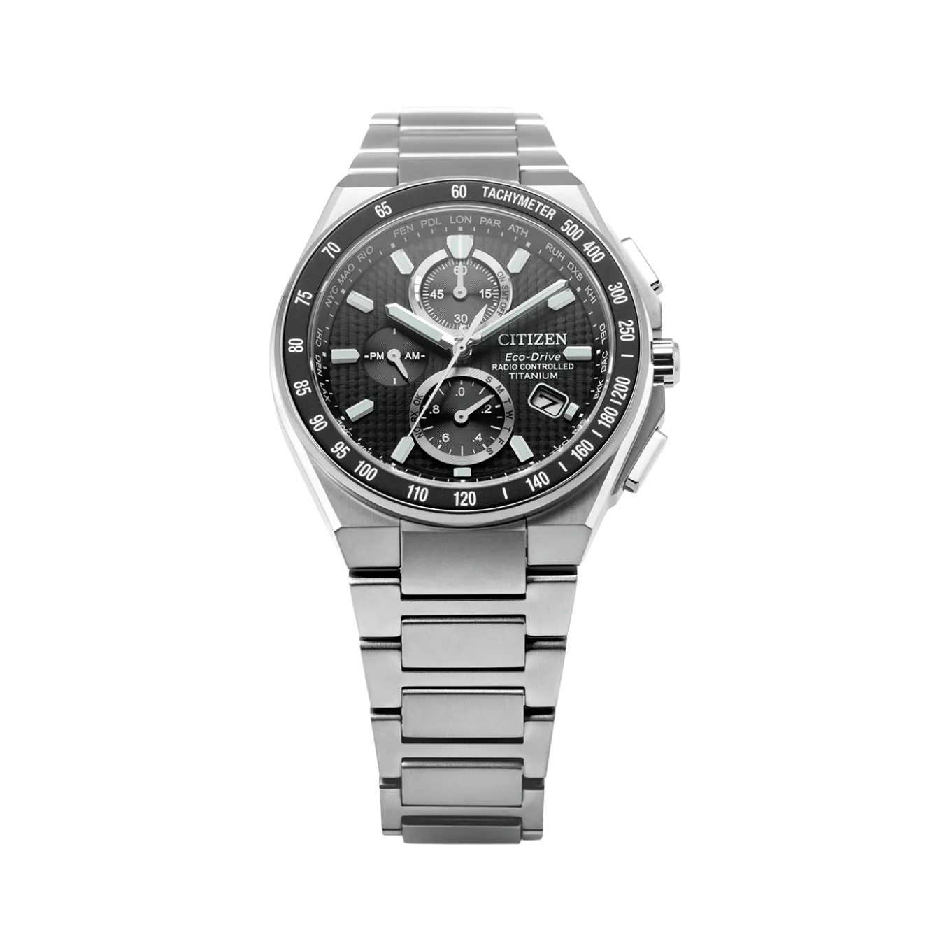 AT8390-55E Ferngesteuert Herren Super Titanium ™ | schwarz | ø 40.5mm
