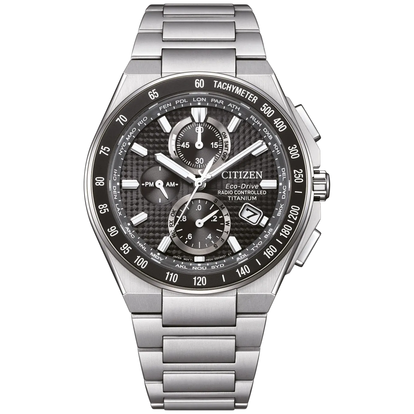 AT8390-55E Ferngesteuert Herren Super Titanium ™ | schwarz | ø 40.5mm
