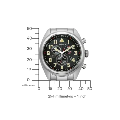 AT2480-81E               Herren Super Titanium ™ | schwarz | ø 43.5mm