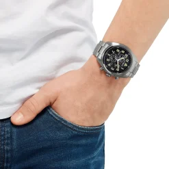 AT2480-81E               Herren Super Titanium ™ | schwarz | ø 43.5mm