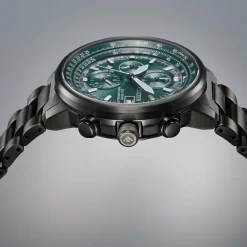 AT8304-57W                                        Promaster Sky                                        Herren Edelstahl | grün