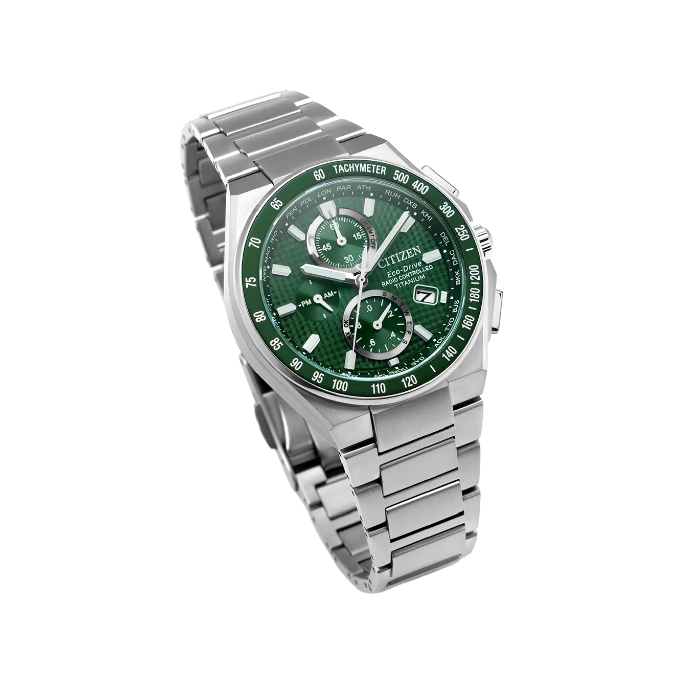 AT8398-53X Ferngesteuert Herren Super Titanium ™ | grün | ø 40.5mm
