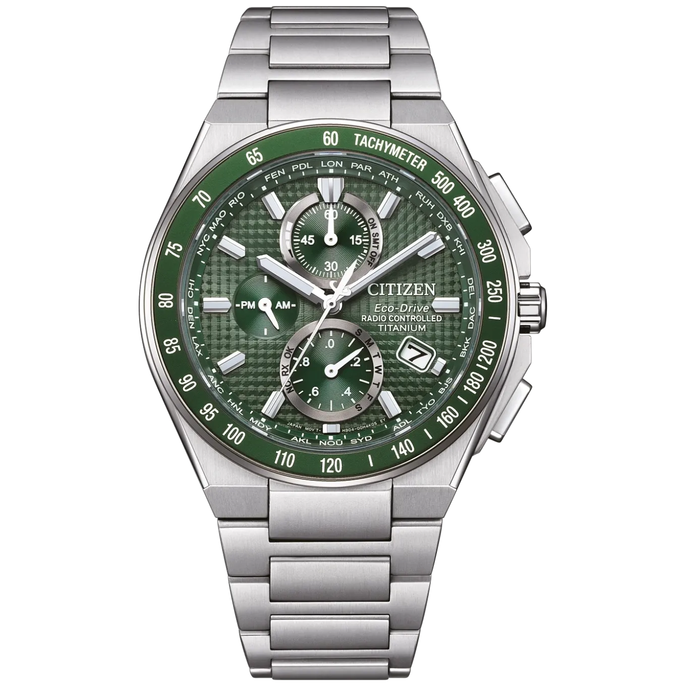 AT8398-53X Ferngesteuert Herren Super Titanium ™ | grün | ø 40.5mm