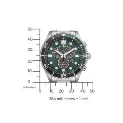 AT2561-81X               Herren Edelstahl | grün | ø 43 41.5mm