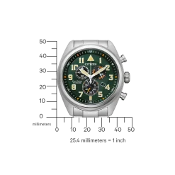 AT2480-81X               Herren Super Titanium ™ | grün | ø 43.5mm