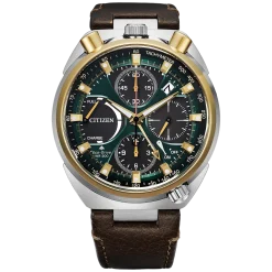 AV0104-06W Promaster Land Racing Herren Leder | grün | ø 44.5mm