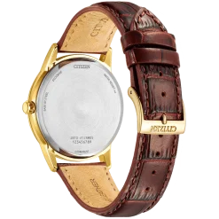 AW1782-11A                                        Eco-Drive                                        Herren Leder | silberfarben | ø 40mm