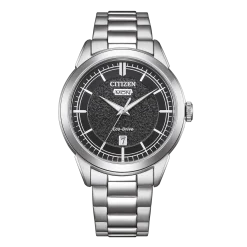 AW0151-85EC                                        Eco-Drive                                        Herren Edelstahl | schwarz | ø 40.5mm