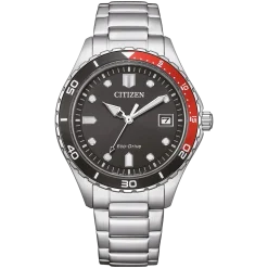 AW1820-81E               Herren Edelstahl | schwarz | ø 36.8mm