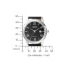 AW1231-07E               Herren Leder | schwarz | ø 40mm