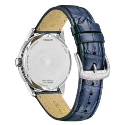 AW0151-00LC Herren Leder | blau | ø 40.5mm