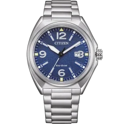 AW1571-76L               Herren Edelstahl | blau | ø 40mm