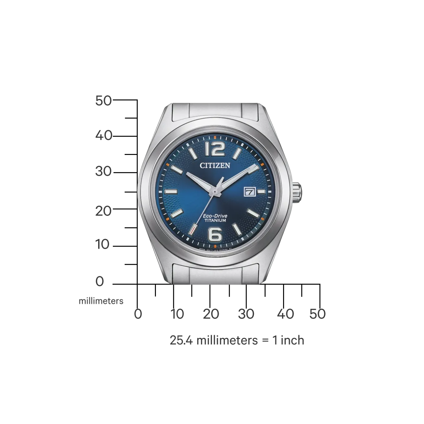 AW1641-81L Herren Super Titanium ™ | blau | ø 41.5mm