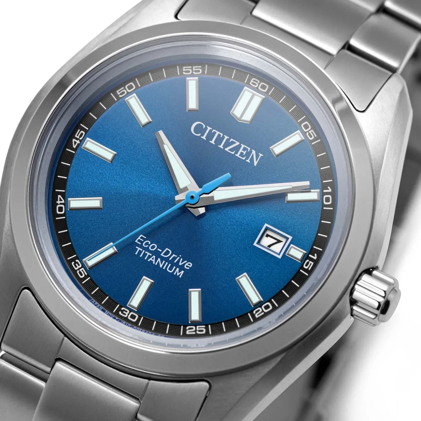 AW1900-50L Herren Super Titanium ™ Eco-Drive blau ø 40mm