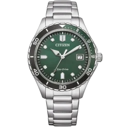 AW1828-80X               Herren Edelstahl | grün | ø 36.8mm