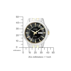 BF2018-52EC Herren Edelstahl | schwarz | ø 41mm