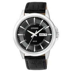 BF2011-01EC               Herren Leder | schwarz | ø 41mm