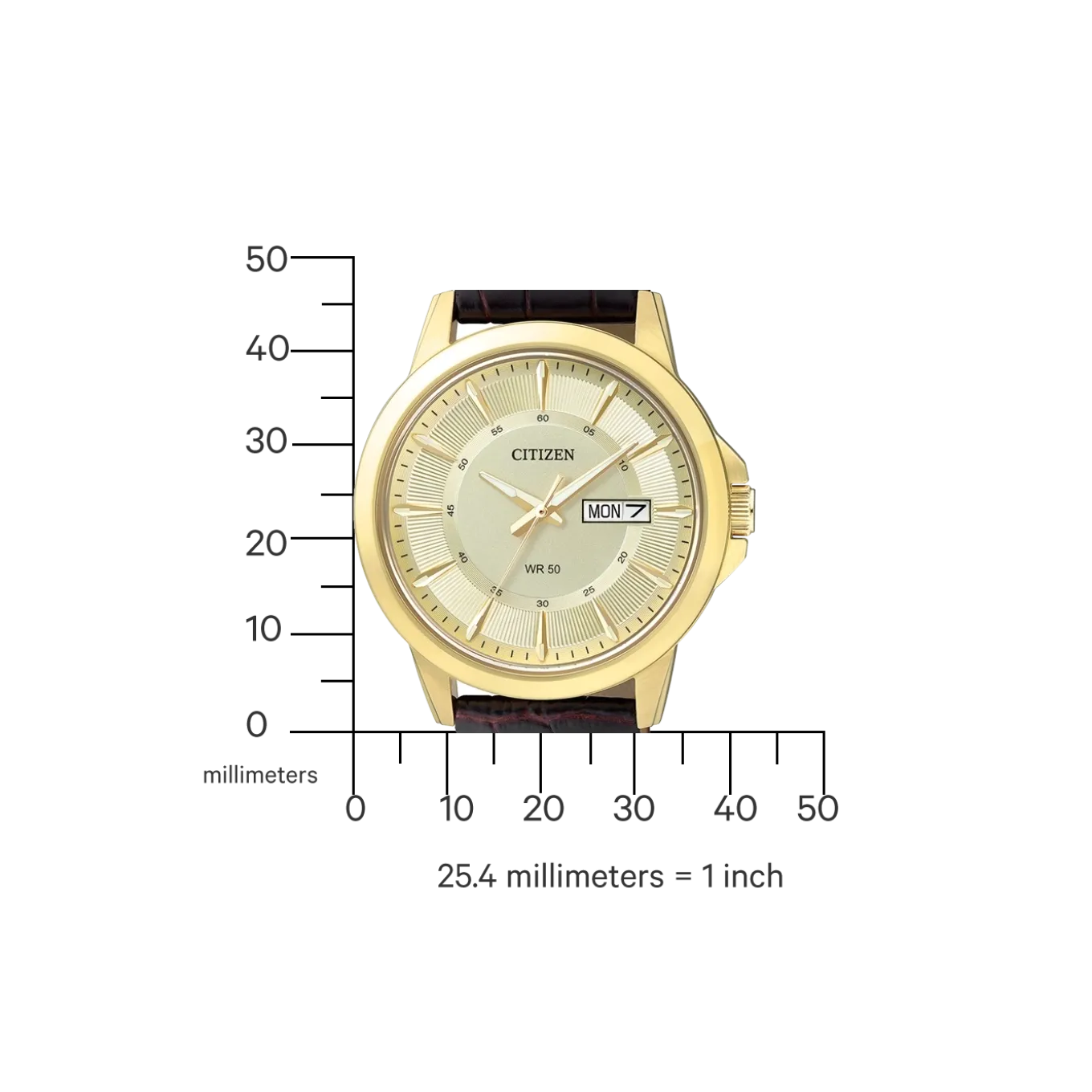BF2013-56PC Herren Edelstahl | champagner | ø 41mm