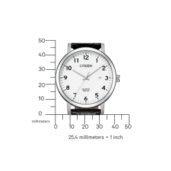 BI5070-06A               Herren Leder | weiß | ø 40.2mm