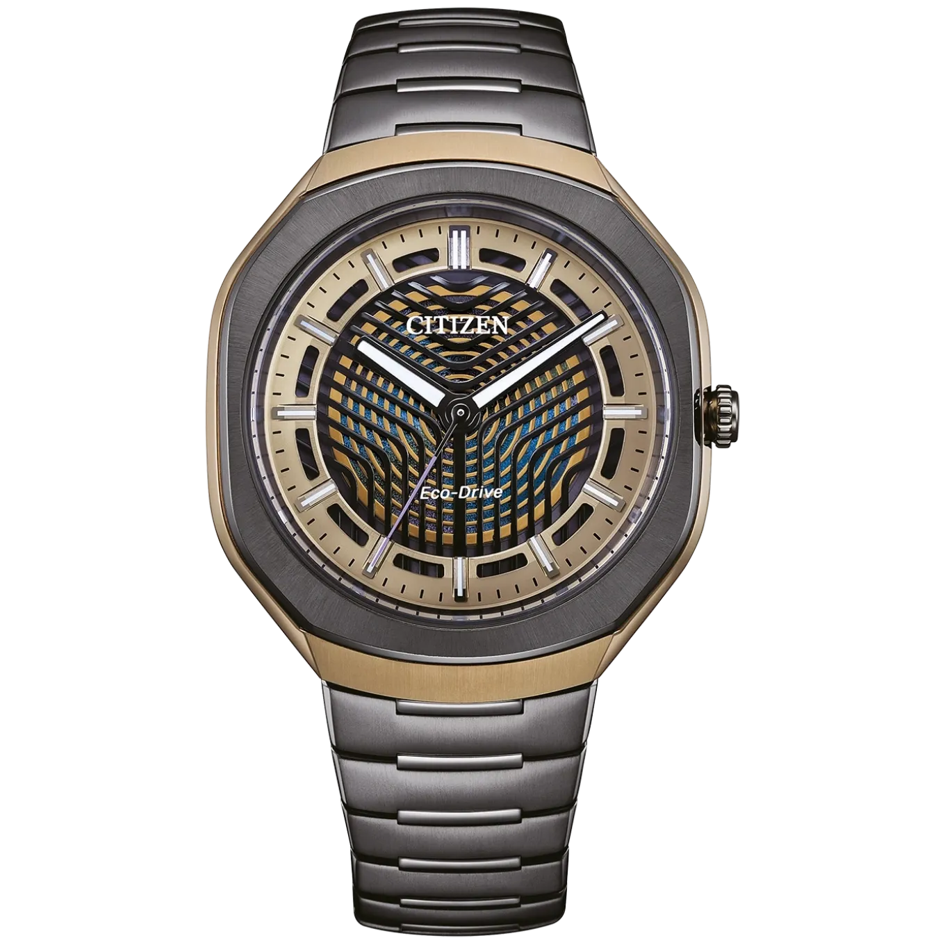 BJ6569-59X PHOTON Herren Super Titanium ™ | gold / schwarz | ø 39.6mm