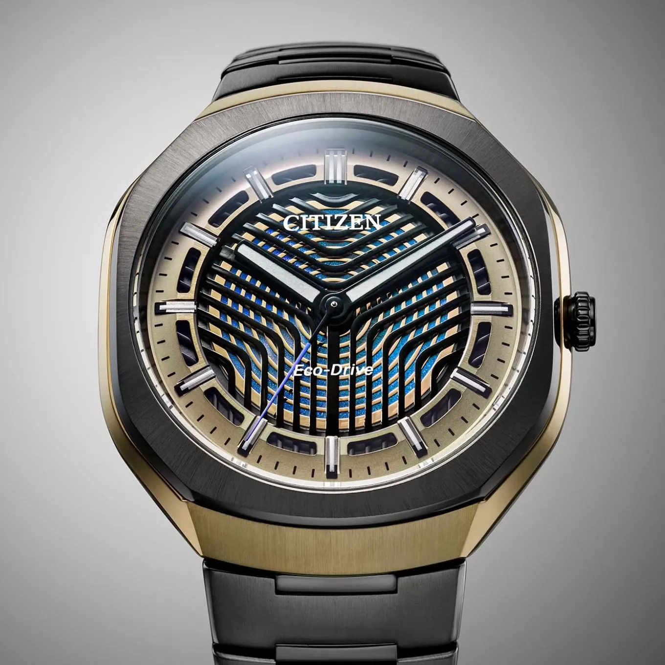 BJ6569-59X PHOTON Herren Super Titanium ™ | gold / schwarz | ø 39.6mm