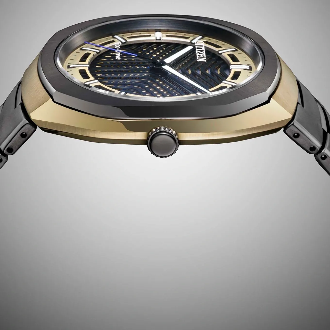 BJ6569-59X PHOTON Herren Super Titanium ™ | gold / schwarz | ø 39.6mm