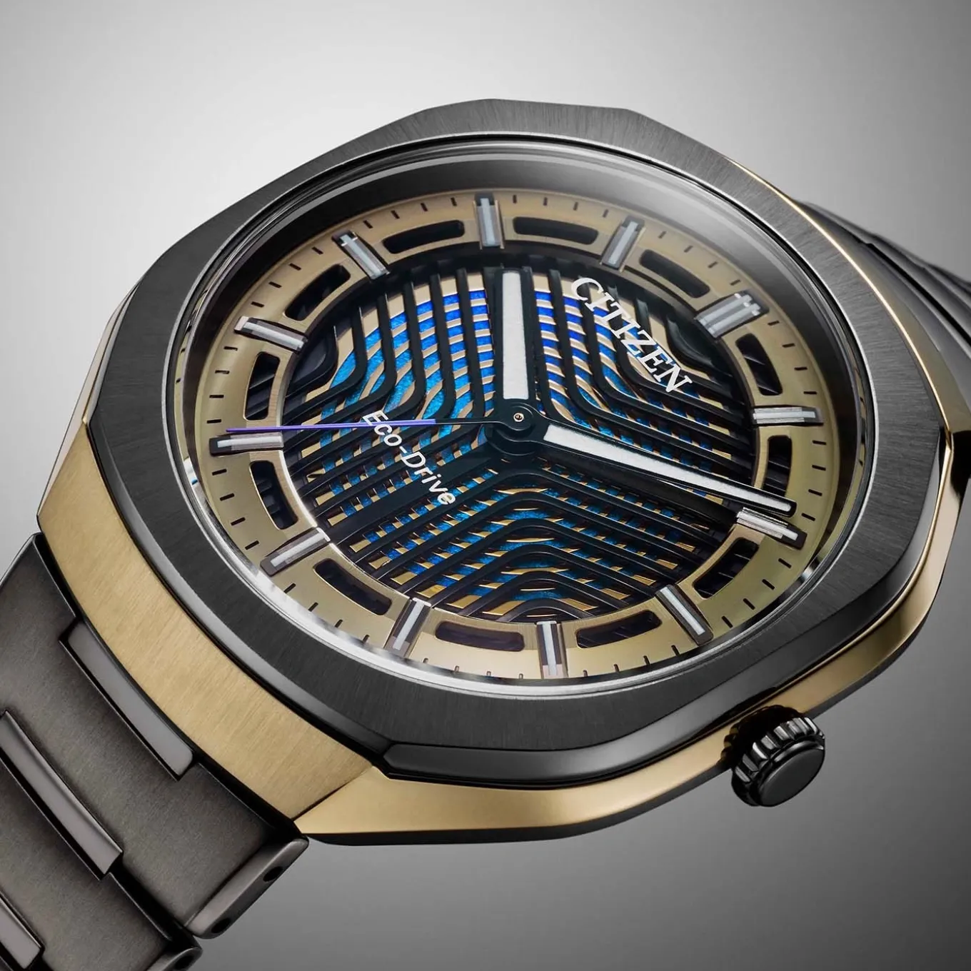 BJ6569-59X PHOTON Herren Super Titanium ™ | gold / schwarz | ø 39.6mm