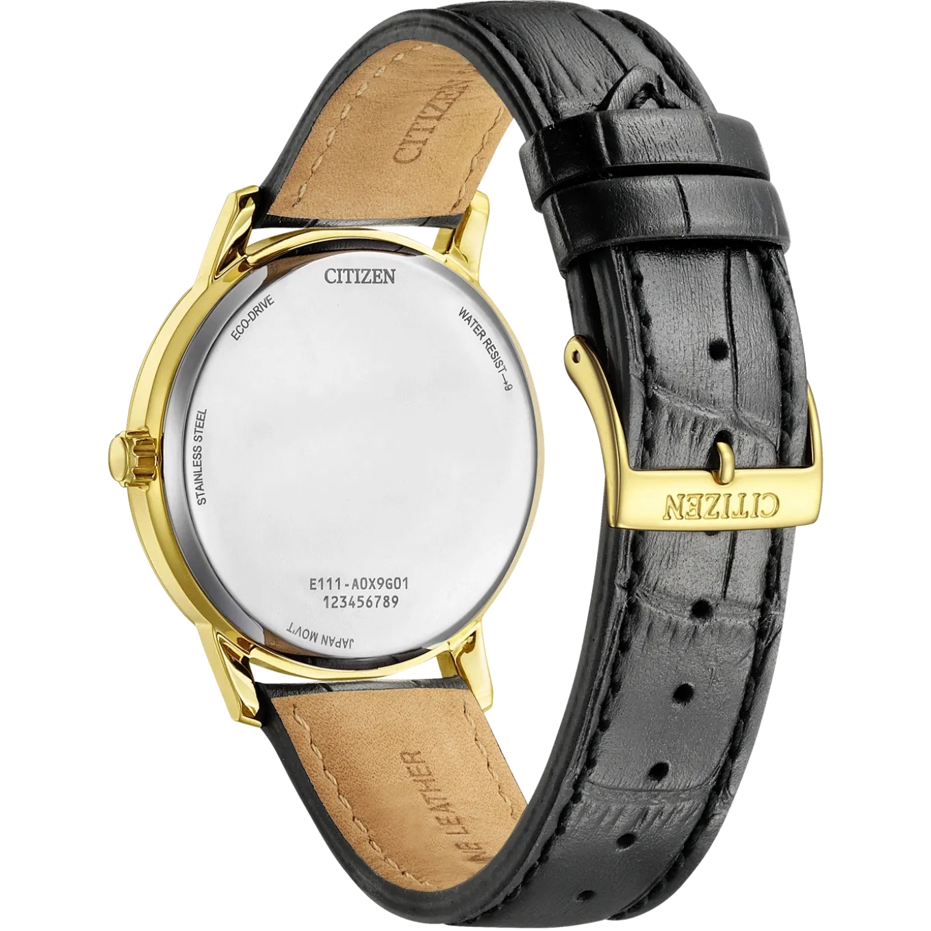 BM6756-01A Herren Leder | weiß | ø 40mm
