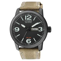 BM8476-23EC               Herren Textilband | schwarz | ø 42mm