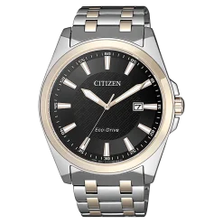 BM7109-89E               Herren Edelstahl | schwarz | ø 41mm
