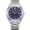 BM7631-52L               Herren Edelstahl | blau | ø 41mm