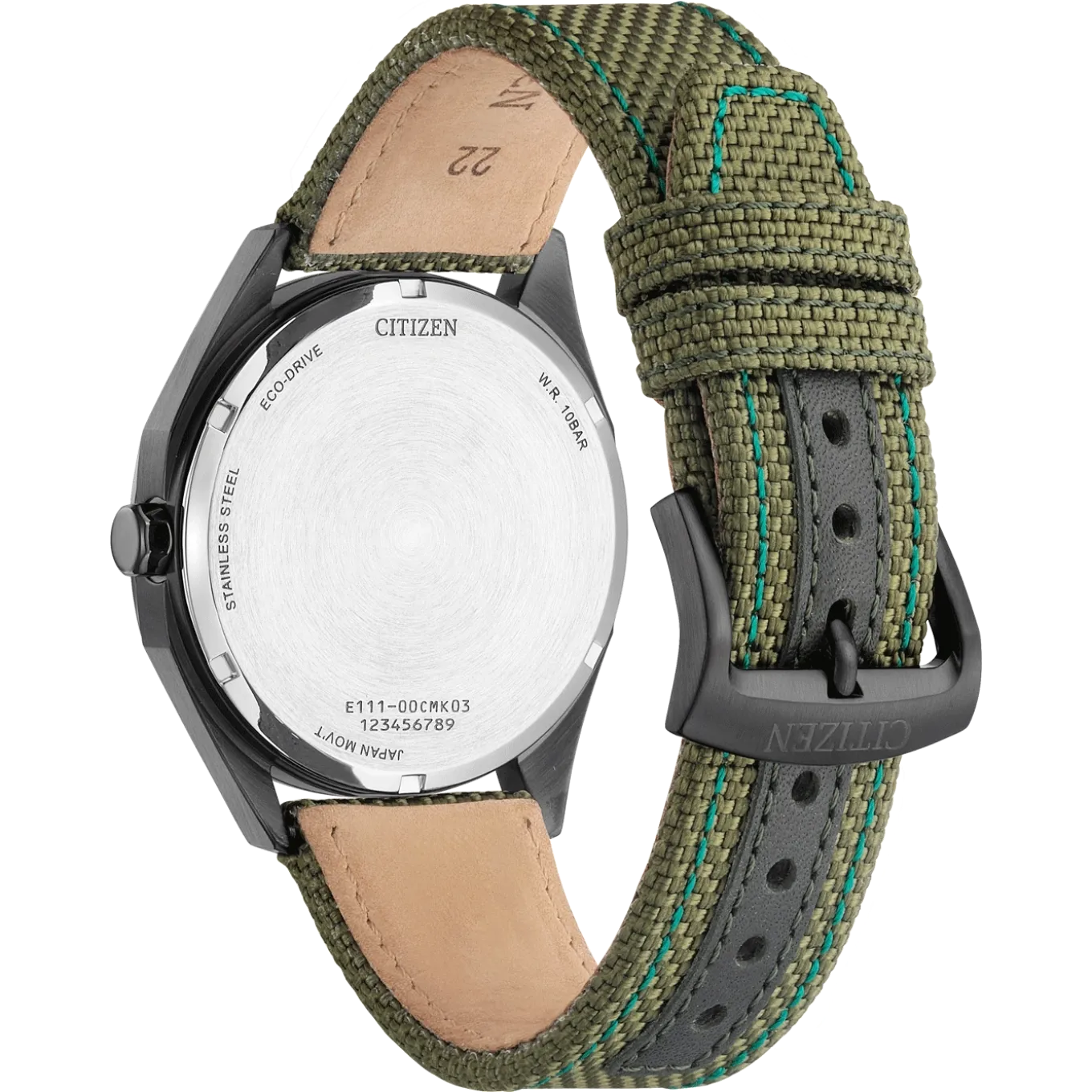 BM7635-01X Herren Nylon | grün | ø 41mm