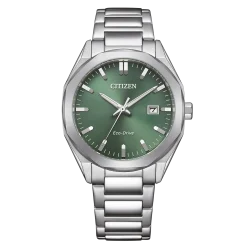 BM7620-83Y                                        Eco-Drive                                        Herren Edelstahl | grün | ø 38mm