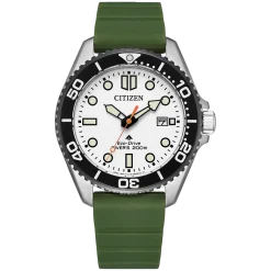 BN0265-00A Promaster Marine Herren Gummiband (Urethan) | weiß | ø 40.55mm