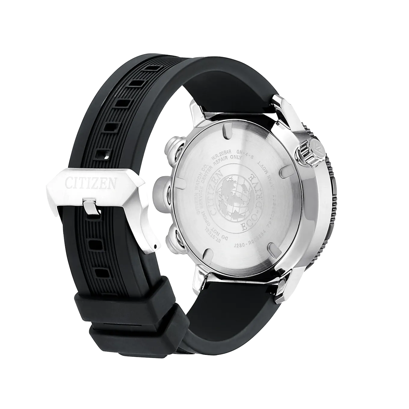 BN4044-15E Promaster Altichron Herren Gummiband (Urethan) | schwarz | ø 46mm