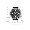 BN0150-10E                                        Promaster Eco-Drive Diver                                        Herren Gummiband (Urethan) | schwarz | ø 44mm