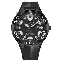 BN0235-01E                                        Promaster Eco-Drive Diver "Orca"                                        Herren Gummiband (Urethan) | schwarz | ø 46mm