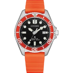 BN0268-01E                                        Promaster Marine                                        Herren Gummiband (Urethan) | schwarz | ø 40.55mm