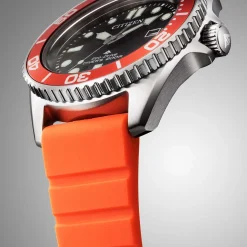 BN0268-01E                                        Promaster Marine                                        Herren Gummiband (Urethan) | schwarz | ø 40.55mm