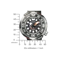 BN7020-09E                                        Promaster Professional Diver 1000                                        Herren Gummiband (Urethan) | schwarz | ø 52.5mm