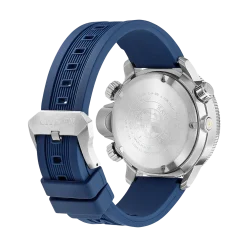 BN2038-01L               Herren Gummiband (Urethan) | blau | ø 46.5mm