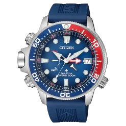 BN2038-01L               Herren Gummiband (Urethan) | blau | ø 46.5mm