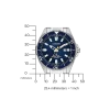 BN0201-88L               Herren Super Titanium ™ | blau | ø 44mm