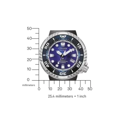 BN1025-08L                                        Promaster Eco-Drive Diver                                        Herren Gummiband (Urethan) | blau | ø 46mm