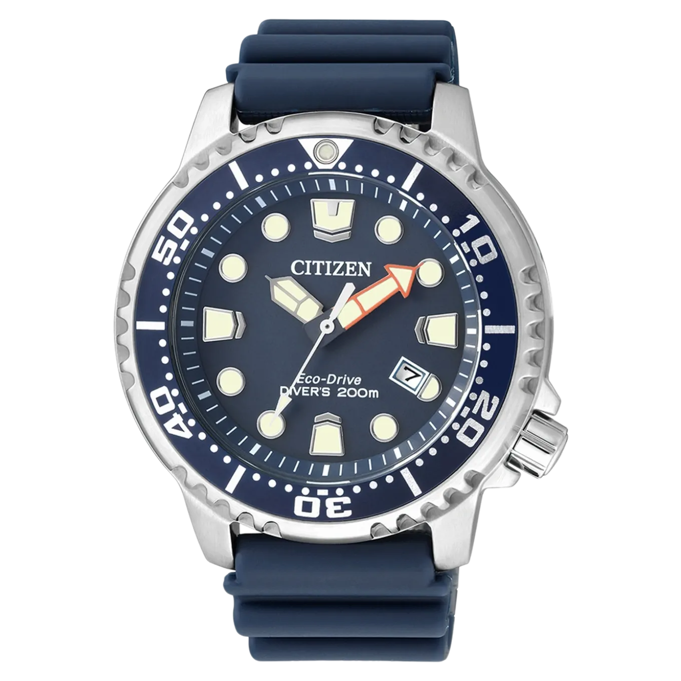 BN0151-17L Promaster Eco-Drive Diver Herren Gummiband (Urethan) | blau | ø 44mm