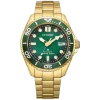 BN0262-59W                                        Promaster Eco-Drive Diver                                        Herren Edelstahl | grün | ø 40.55mm
